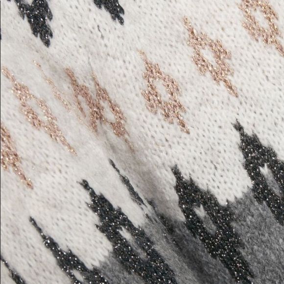 NWT Culture Wool Blend Knit Long Sleeve Sweater Size Small Grey - Picture 8 of 8